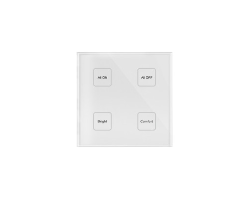 Сенсорна панель DEYA ZigBee на 1 зону (TS4(WZS)-White)