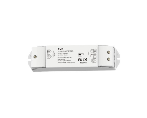 LED-повторювач DEYA 12-36VDC, 8A*2CH (EV2)