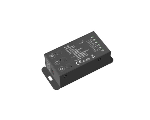 LED-контроллер DEYA 12-24VDC, 20A*1CH, 3 кнопки (V1-C)