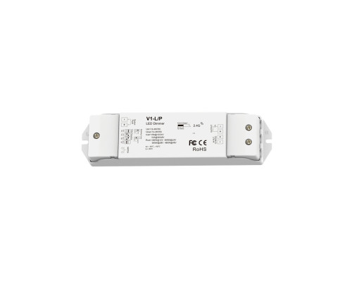 LED-димер DEYA 12-48VDC, 15A*1CH, PUSH-DIM (V1-L/P)