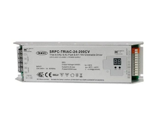Димер DALI 8.32A*1CH 24V, 200W (SRPC-TRIAC-24-200CV)