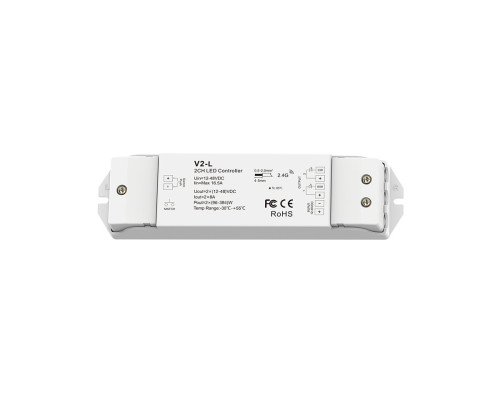 LED-контролер DEYA 12-48VDC,  8A*2CH, PUSH-DIM (V2-L)