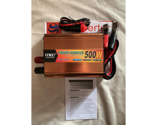 Преобразователь напряжения 12v-220v 500W UKC