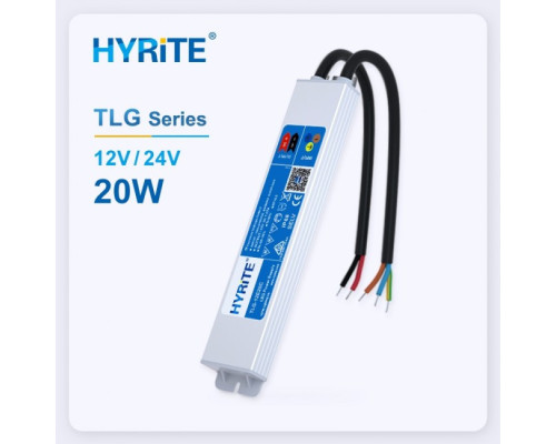 Блок живлення HYRITE Slim 20W DC24V IP68 (TLG-24E20C)