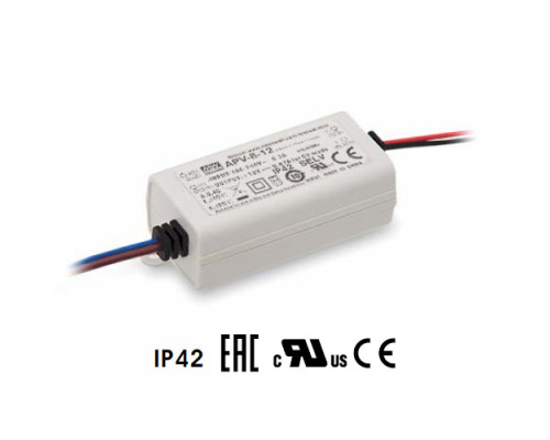 Блок живлення Mean Well 8W DC12V IP42 (APV-8-12)