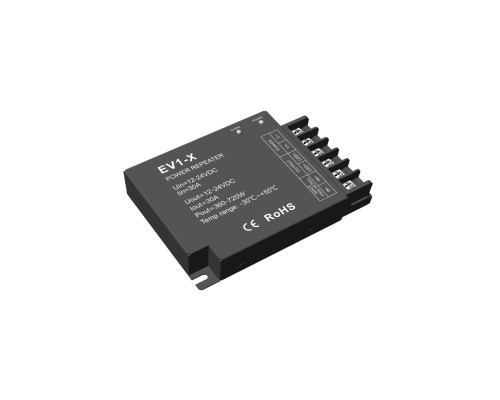 LED-повторювач DEYA 12-24VDC, 30A*1CH (EV1-X)
