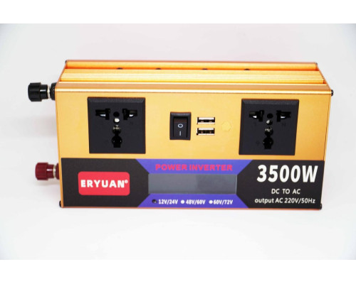 Инвертор (преобразователь) 12v - 220v 3500W