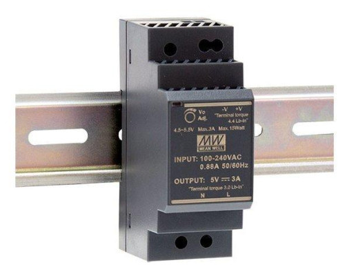 Блок живлення Mean Well на DIN-рейку 36W 24V IP20 (HDR-30-24)