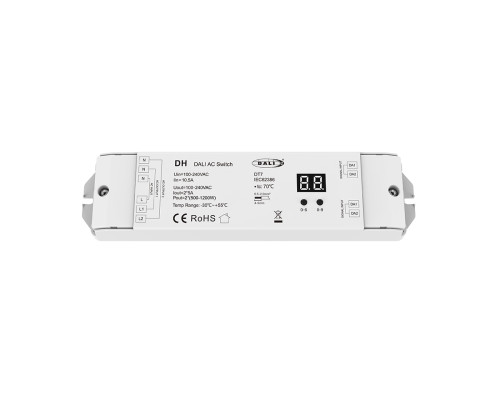 Релейний модуль вимикач DALI Switch DH  5А*2CH 100-240VAC (DH)