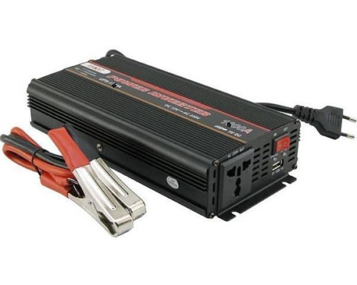 Преобразователь с зарядным устройством 12v-220v 1800W (бесперебойник) UPS
