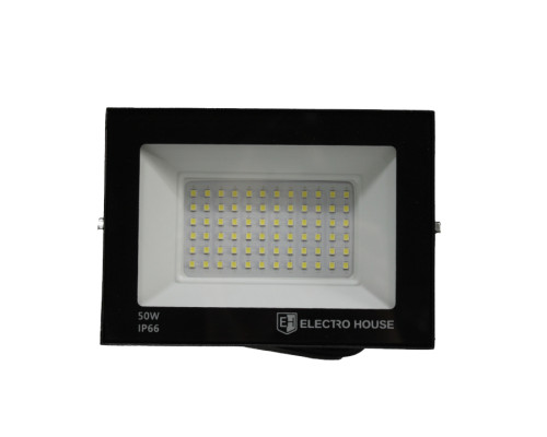 LED прожектор  5000 Лм  50Вт  6500К   холодний білий  SMD2835