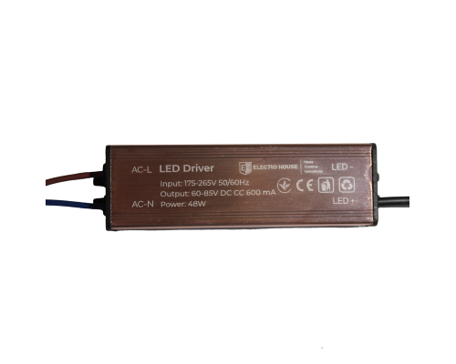 Драйвер для LED панелей 48 Вт, 60-85 В