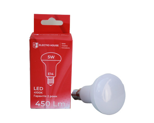 LED лампа R50 5Вт E14  4100К 450 Лм 170-265 В