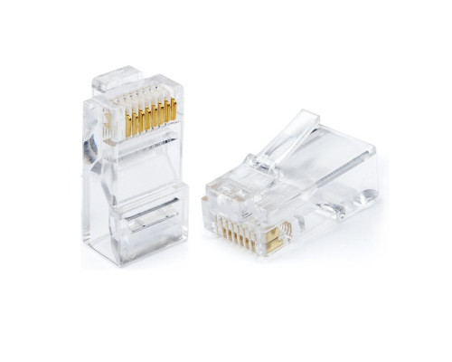 Конектор мережевий UTP cat5e  8p8c