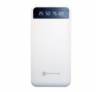 Power Bank 10000 mAh з ліхтариком type-c білий