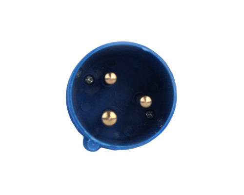 Вилка силова 3x32 2P+PE, 32 A , 220-250 В, IP44