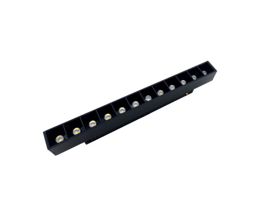 LED світильник трековий магнітний Magnetic Light 12Вт 4000К 1020 Лм , чорний