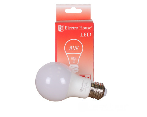LED лампа G45 8Вт E27 4100К 720 Лм 180-260 В
