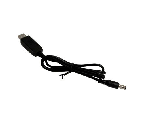 Кабель перехідник USB - 5.5x2.1мм  5-12V