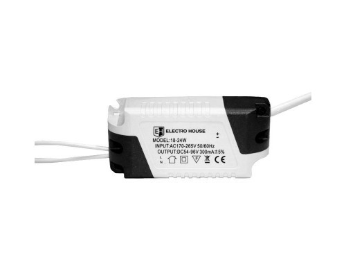 Драйвер для LED панелей 24 Вт, 54-96 В