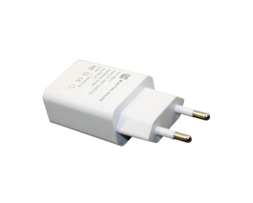 Блок живлення USB type A білий
