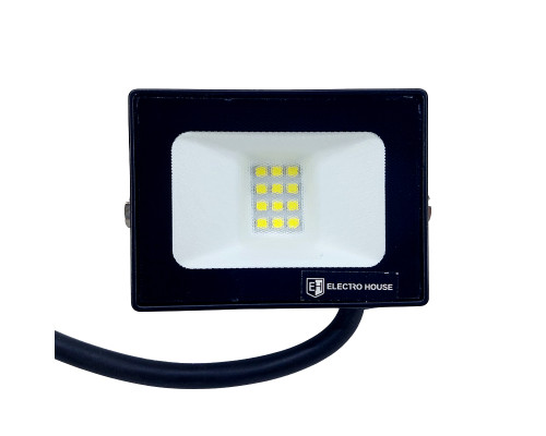 LED прожектор 10Вт SMD5730, холодний білий 6500К, 900 Лм