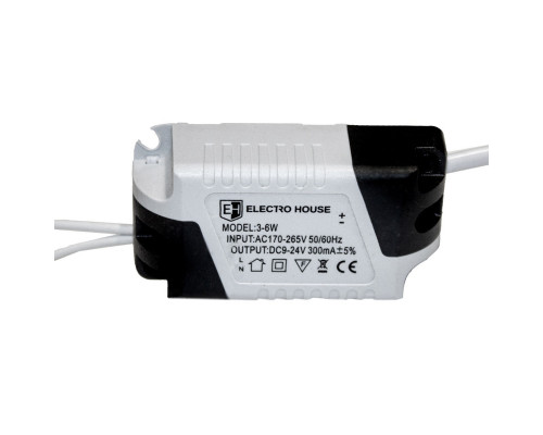 Драйвер для LED панелей 3-6 Вт, 9-18 В