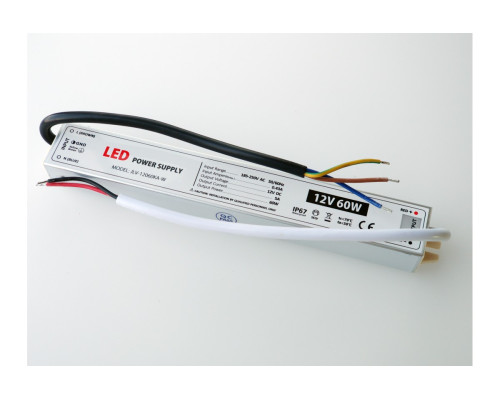 Блок питания 60W 12V JLV-W герметичный premium Jinbo