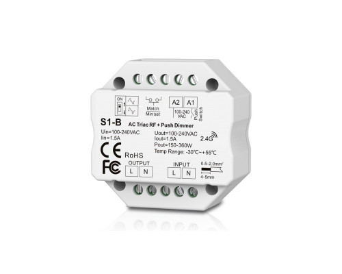Димер DEYA 1.5A, AC100-240V, 150-360W(S1-B)
