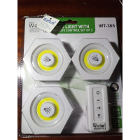 Комплект светильников с пультом, таймером, LED light set-3