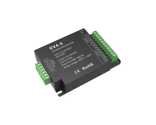LED-повторювач DEYA 12-24VDC, 8A*4CH (EV4-X)