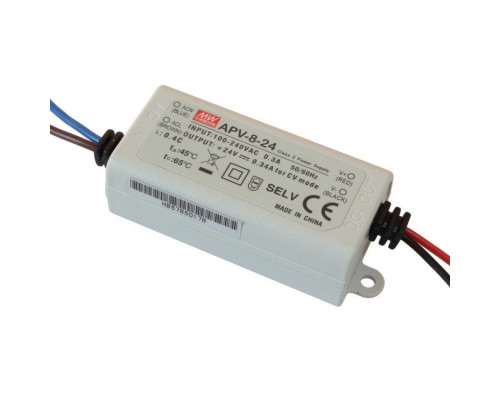 Блок живлення Mean Well 8.16W DC24V IP42 (APV-8-24)